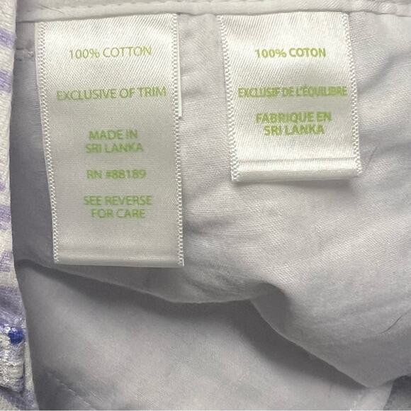 Lilly Pulitzer Lilac Rock The Dock The Callahan Shorts Size 2 - Picture 7 of 7